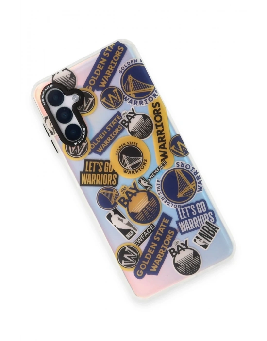 Newface Samsung Galaxy A04S Kılıf Estoril Desenli Kapak - Estoril - 13