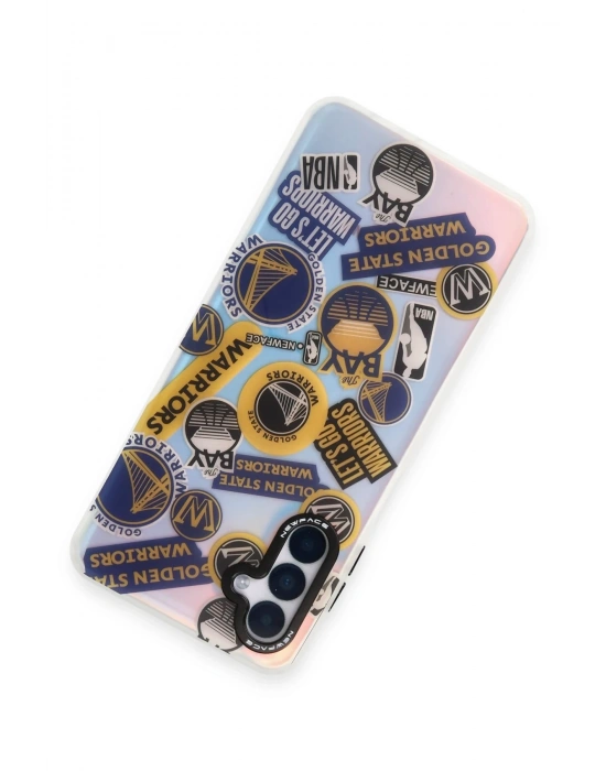 Newface Samsung Galaxy A04S Kılıf Estoril Desenli Kapak - Estoril - 13