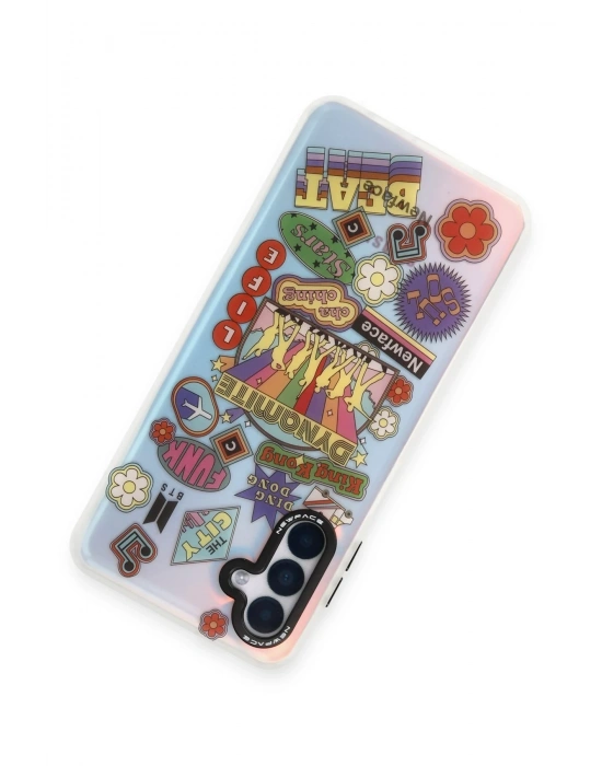 Newface Samsung Galaxy A04S Kılıf Estoril Desenli Kapak - Estoril - 14