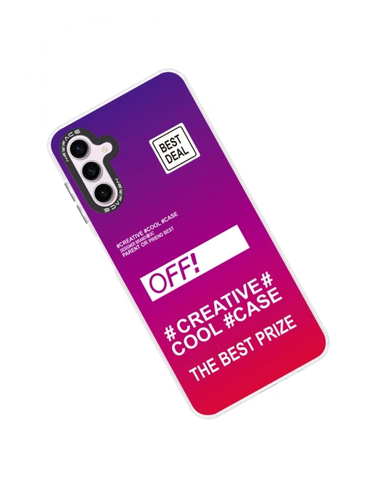 Newface Samsung Galaxy A04S Kılıf Estoril Desenli Kapak - Estoril - 9