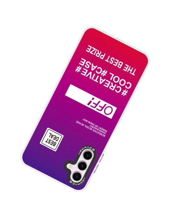 Newface Samsung Galaxy A04S Kılıf Estoril Desenli Kapak - Estoril - 9