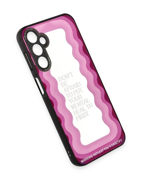 Newface Samsung Galaxy A04S Kılıf Mirror Desenli Kapak - Mirror - 11