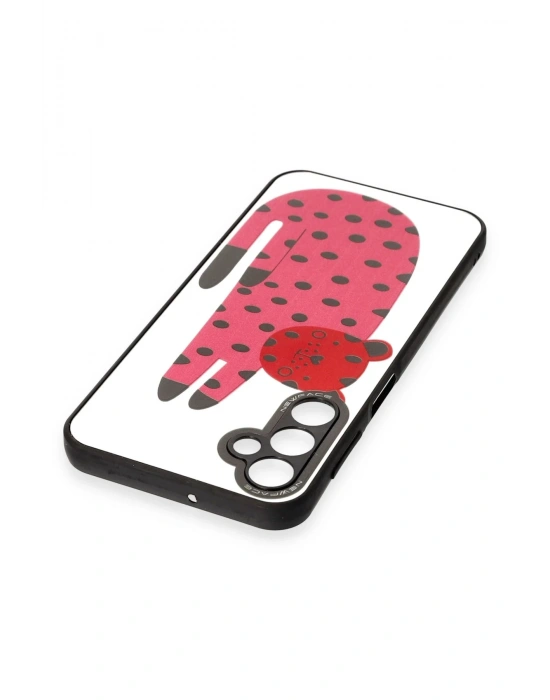 Newface Samsung Galaxy A04S Kılıf Mirror Desenli Kapak - Mirror - 12