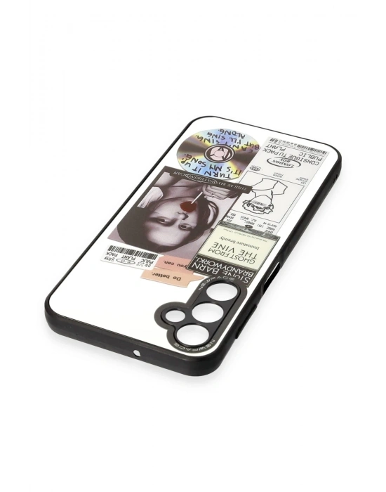 Newface Samsung Galaxy A04S Kılıf Mirror Desenli Kapak - Mirror - 2