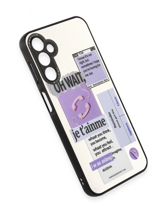 Newface Samsung Galaxy A04S Kılıf Mirror Desenli Kapak - Mirror - 4