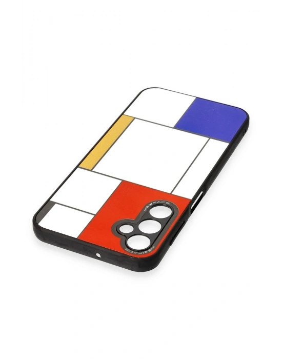 Newface Samsung Galaxy A04S Kılıf Mirror Desenli Kapak - Mirror - 9