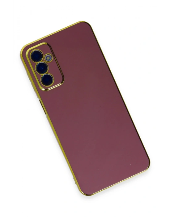 Newface Samsung Galaxy A04S Kılıf Volet Silikon - Kırmızı