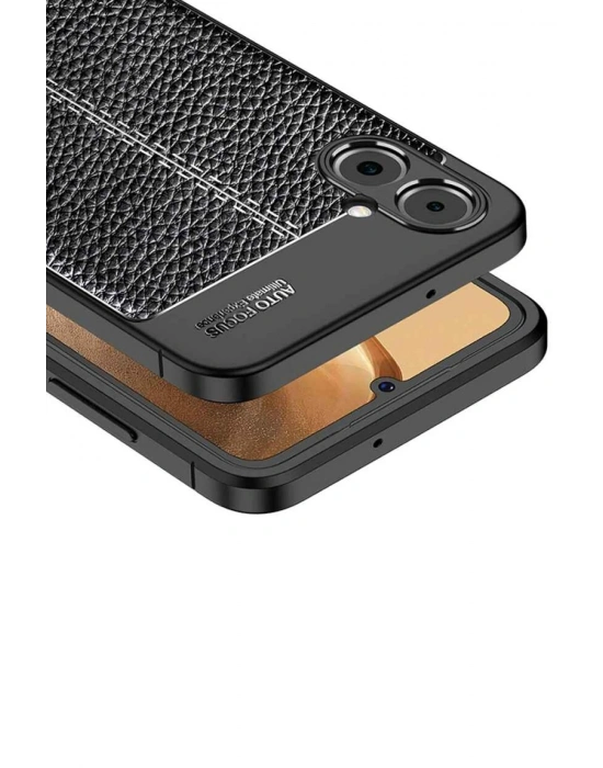 Newface Samsung Galaxy A05 Kılıf Auto Focus Kapak - Siyah