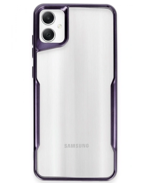 Newface Samsung Galaxy A05 Kılıf Boyi Silikon Kapak - Derin Mor