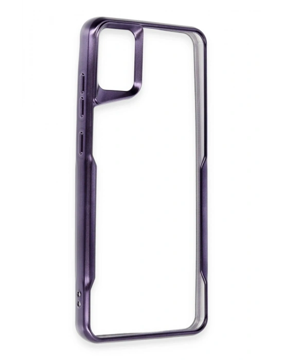 Newface Samsung Galaxy A05 Kılıf Boyi Silikon Kapak - Derin Mor