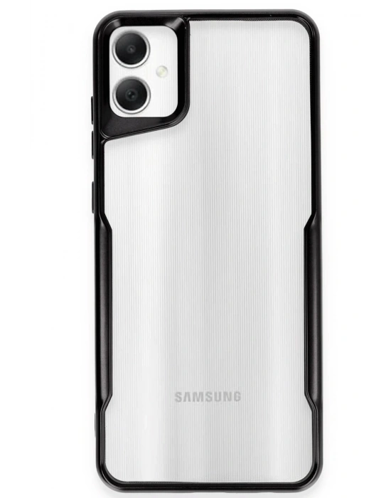 Newface Samsung Galaxy A05 Kılıf Boyi Silikon Kapak - Siyah