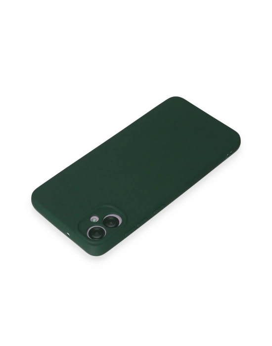 Newface Samsung Galaxy A05 Kılıf First Silikon - Koyu Yeşil