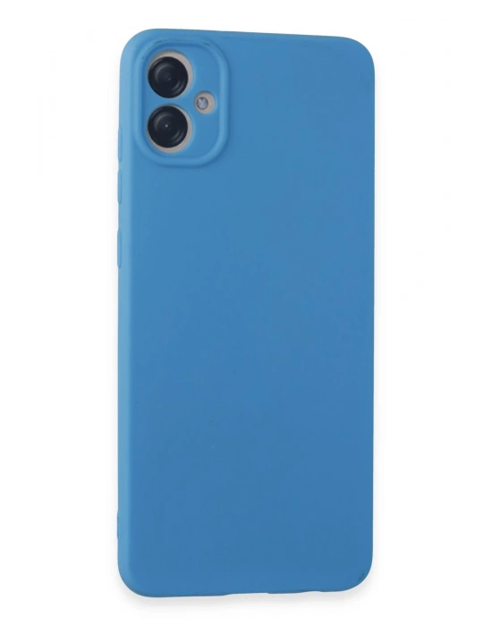 Newface Samsung Galaxy A05 Kılıf First Silikon - Mavi