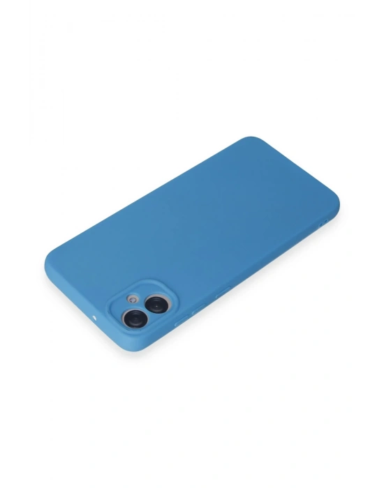 Newface Samsung Galaxy A05 Kılıf First Silikon - Mavi