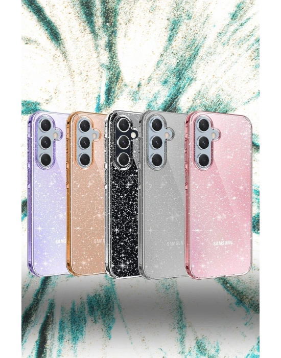 Newface Samsung Galaxy A05 Kılıf Glow Kapak - Siyah