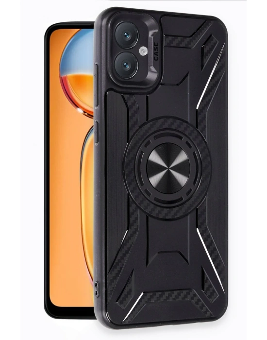 Newface Samsung Galaxy A05 Kılıf Lincoln Silikon - Siyah