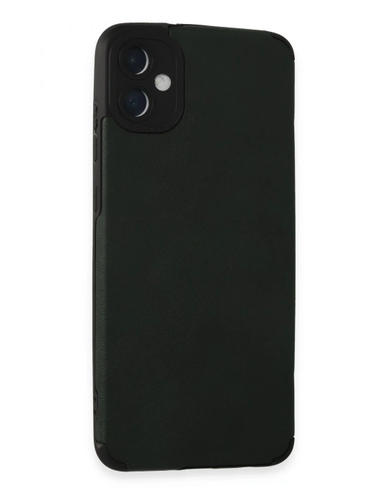 Newface Samsung Galaxy A05 Kılıf Loop Deri Silikon - Yeşil