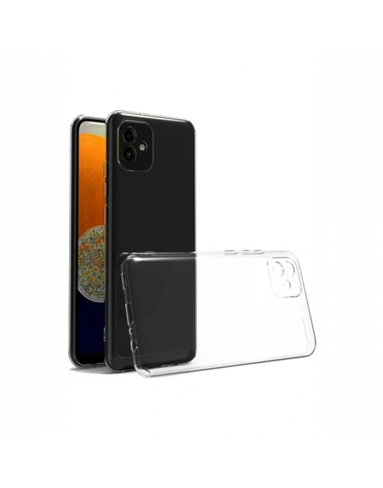 Newface Samsung Galaxy A05 Kılıf Lüx Şeffaf Silikon