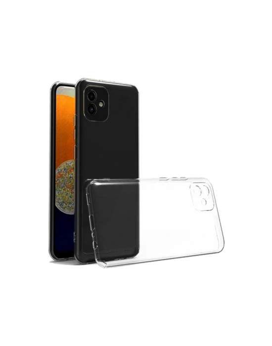 Newface Samsung Galaxy A05 Kılıf Lüx Şeffaf Silikon