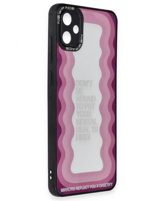 Newface Samsung Galaxy A05 Kılıf Mirror Desenli Kapak - Mirror - 11