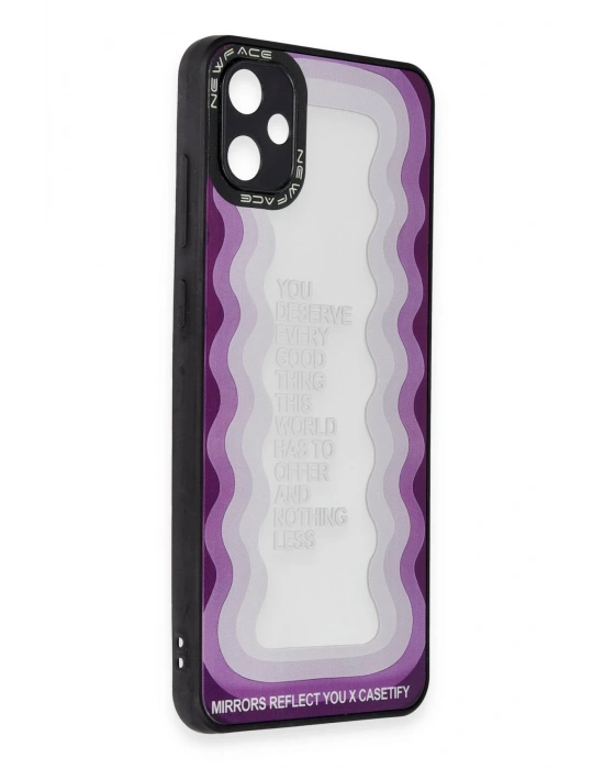 Newface Samsung Galaxy A05 Kılıf Mirror Desenli Kapak - Mirror - 5