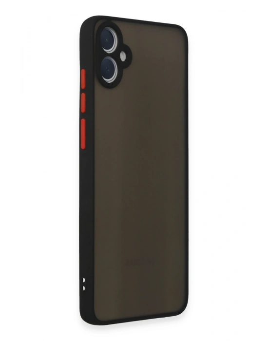 Newface Samsung Galaxy A05 Kılıf Montreal Silikon Kapak - Siyah