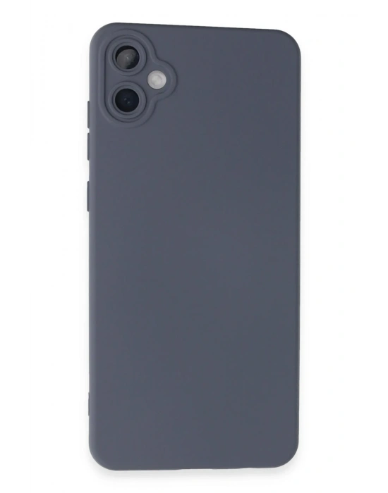 Newface Samsung Galaxy A05 Kılıf Nano içi Kadife Silikon - Gri