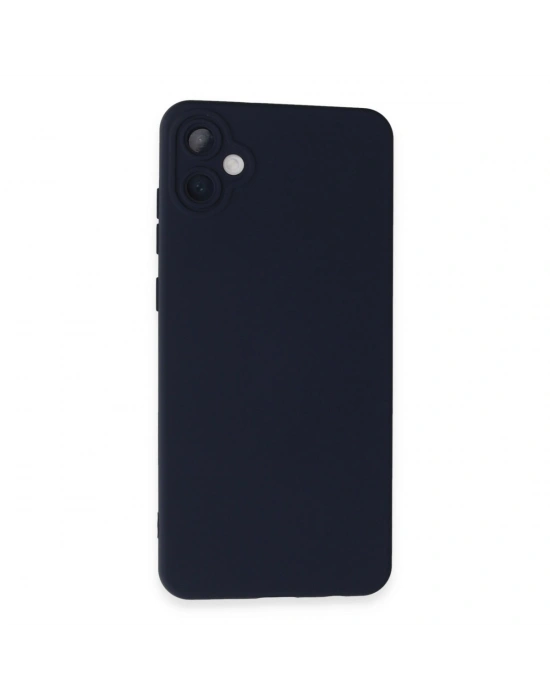 Newface Samsung Galaxy A05 Kılıf Nano içi Kadife Silikon - Lacivert