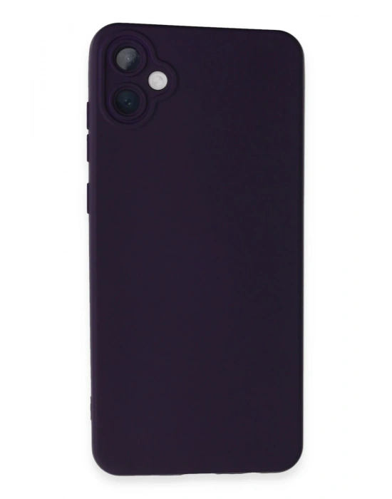 Newface Samsung Galaxy A05 Kılıf Nano içi Kadife Silikon - Mor