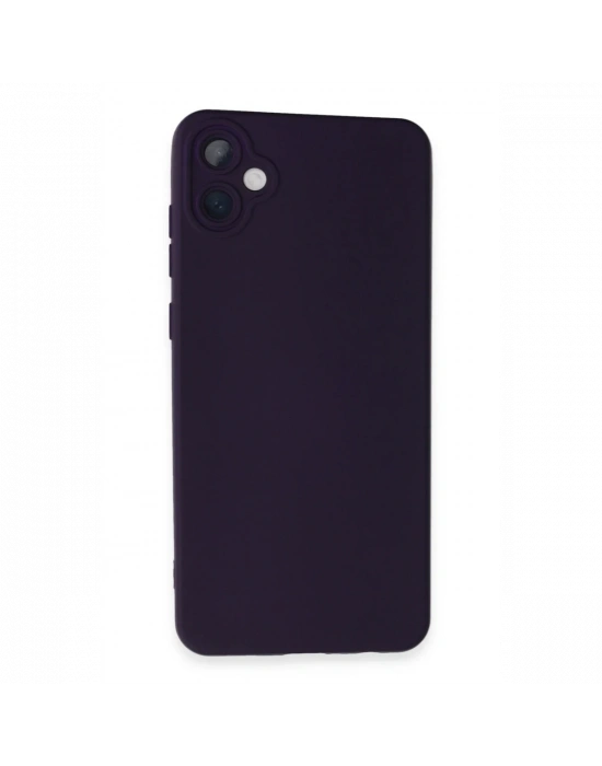 Newface Samsung Galaxy A05 Kılıf Nano içi Kadife Silikon - Mor