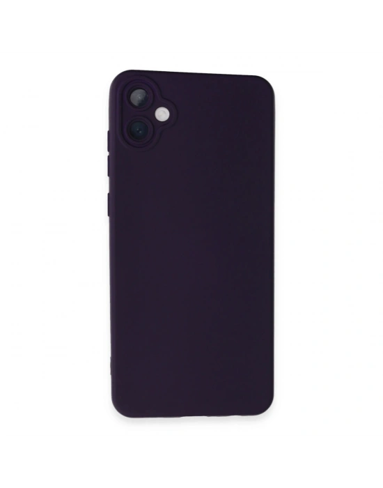 Newface Samsung Galaxy A05 Kılıf Nano içi Kadife Silikon - Mor