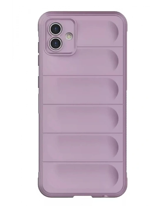 Newface Samsung Galaxy A05 Kılıf Optimum Silikon - Mor