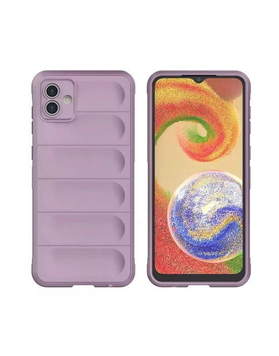 Newface Samsung Galaxy A05 Kılıf Optimum Silikon - Mor