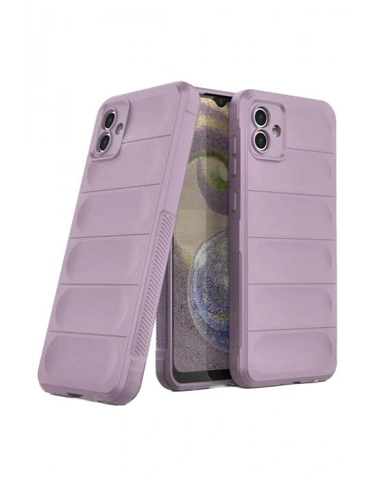 Newface Samsung Galaxy A05 Kılıf Optimum Silikon - Mor