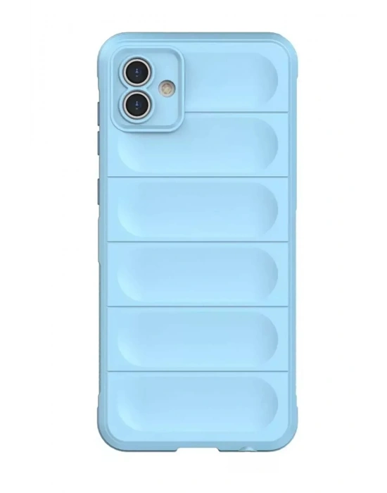 Newface Samsung Galaxy A05 Kılıf Optimum Silikon - Sky Blue