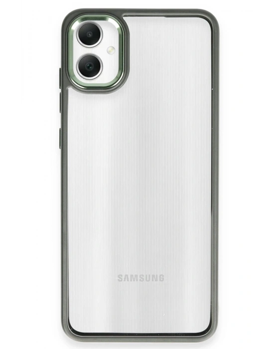 Newface Samsung Galaxy A05 Kılıf Power Silikon - Koyu Yeşil