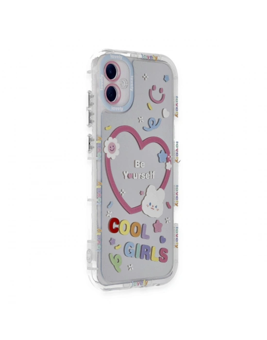 Newface Samsung Galaxy A05 Kılıf Reflexion Desenli Kapak - Desen 1