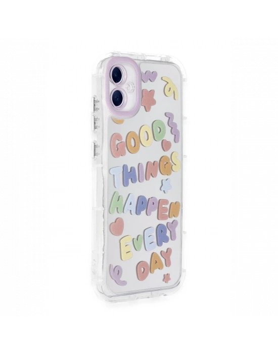 Newface Samsung Galaxy A05 Kılıf Reflexion Desenli Kapak - Desen 7