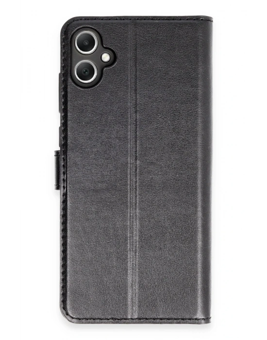 Newface Samsung Galaxy A05 Kılıf Trend S Plus Kapaklı Kılıf - Siyah