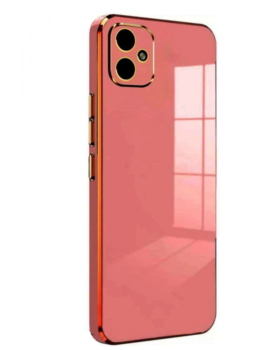 Newface Samsung Galaxy A05 Kılıf Volet Silikon - Kırmızı