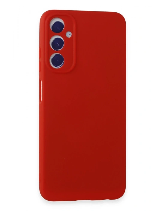 Newface Samsung Galaxy A05S Kılıf First Silikon - Kırmızı