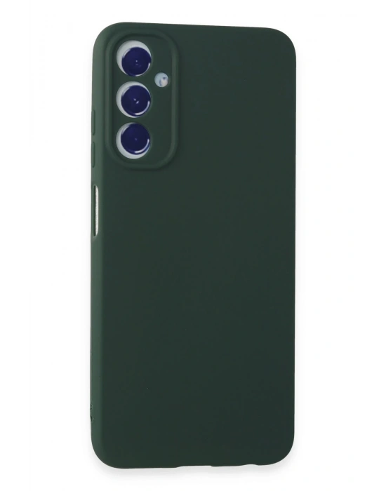 Newface Samsung Galaxy A05S Kılıf First Silikon - Koyu Yeşil