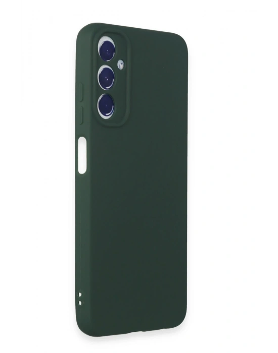 Newface Samsung Galaxy A05S Kılıf First Silikon - Koyu Yeşil