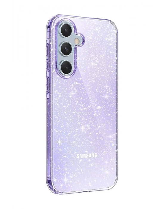 Newface Samsung Galaxy A05S Kılıf Glow Kapak - Mor