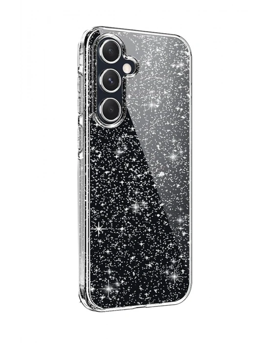 Newface Samsung Galaxy A05S Kılıf Glow Kapak - Şeffaf