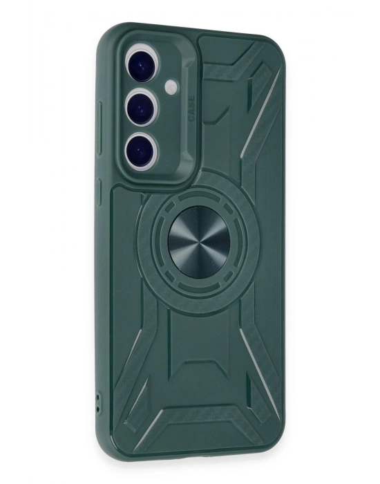 Newface Samsung Galaxy A05S Kılıf Lincoln Silikon - Koyu Yeşil