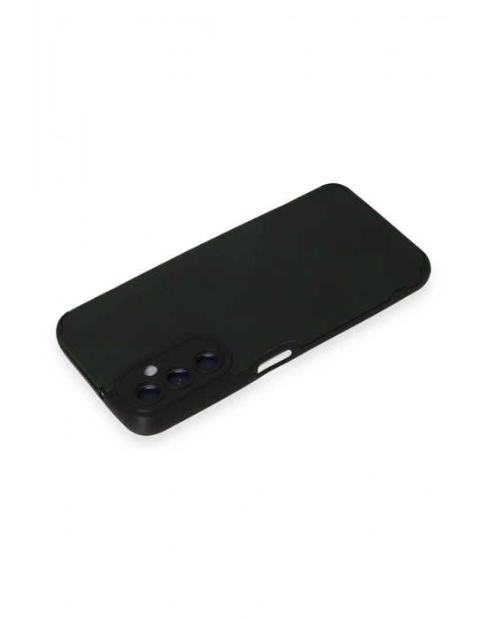 Newface Samsung Galaxy A05S Kılıf Loop Deri Silikon - Yeşil