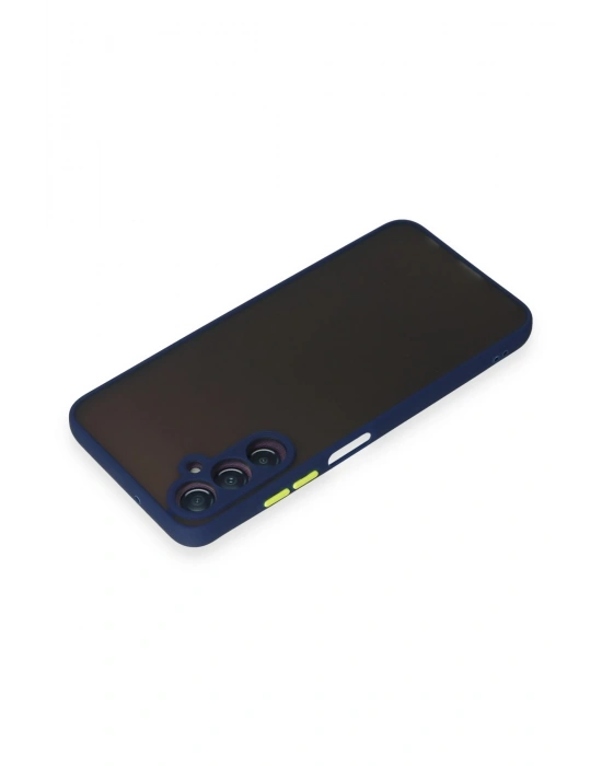 Newface Samsung Galaxy A05S Kılıf Montreal Silikon Kapak - Lacivert