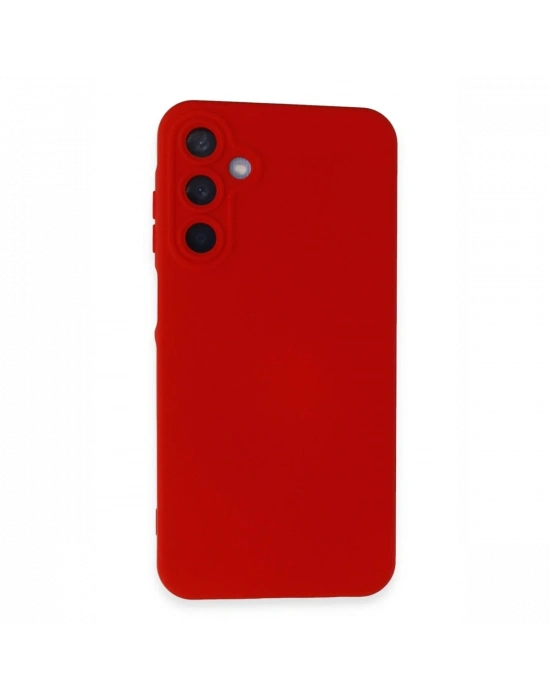 Newface Samsung Galaxy A05S Kılıf Nano içi Kadife Silikon - Kırmızı