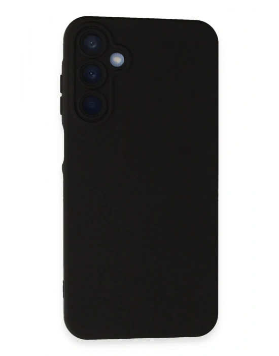 Newface Samsung Galaxy A05S Kılıf Nano içi Kadife Silikon - Siyah